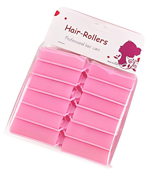 12-Pack Foam Sponge Hair Rollers 2.4 Inch Hair Curlers to Sleep In Soft Sleep Rollers Hair Curlers for Curls Style Heatless Hair Curler