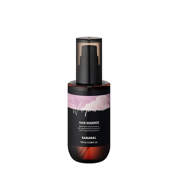 Perfumed Hair Oil & Serum 2-in-1 – Korean Essence Oil for Frizzy, Dry, Damaged Hair & Glass Hair Shine – Argan Oil & Amino Acids – Sulfate & Paraben-Free – White Floral Musk, 100ml / 3.38 fl oz