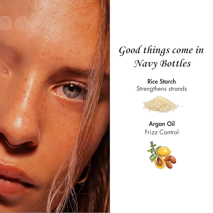 NAVY HAIR CARE Dry Texture Spray + Sailor Talk Dry Shampoo for Oily Hair | Achieve Fuller Looking Hair + Infused with Argan Oil to Prevent Hair Breakage | 7 oz each