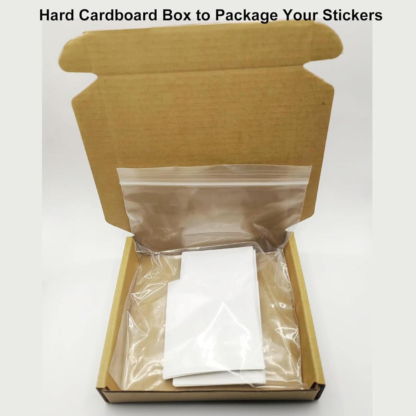 30-300 PCS Custom Square Stickers Labels for Small Business Logo, Glossy Waterproof Square Vinyl Stickers for Candle Jar Coffee, 1-8 in