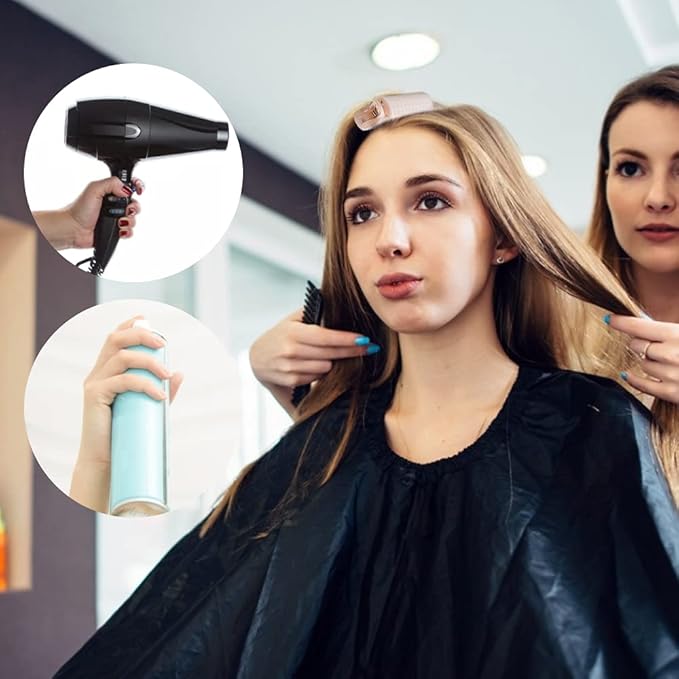 4 Pieces Volumizing Hair Root Clips, Hair Clip Curler Rollers Natural Clamps Rollers Self Grip Volume Hair Root DIY Wave Fluffy Curler Hair Styling Tool, Easy to Carry for Women Girls