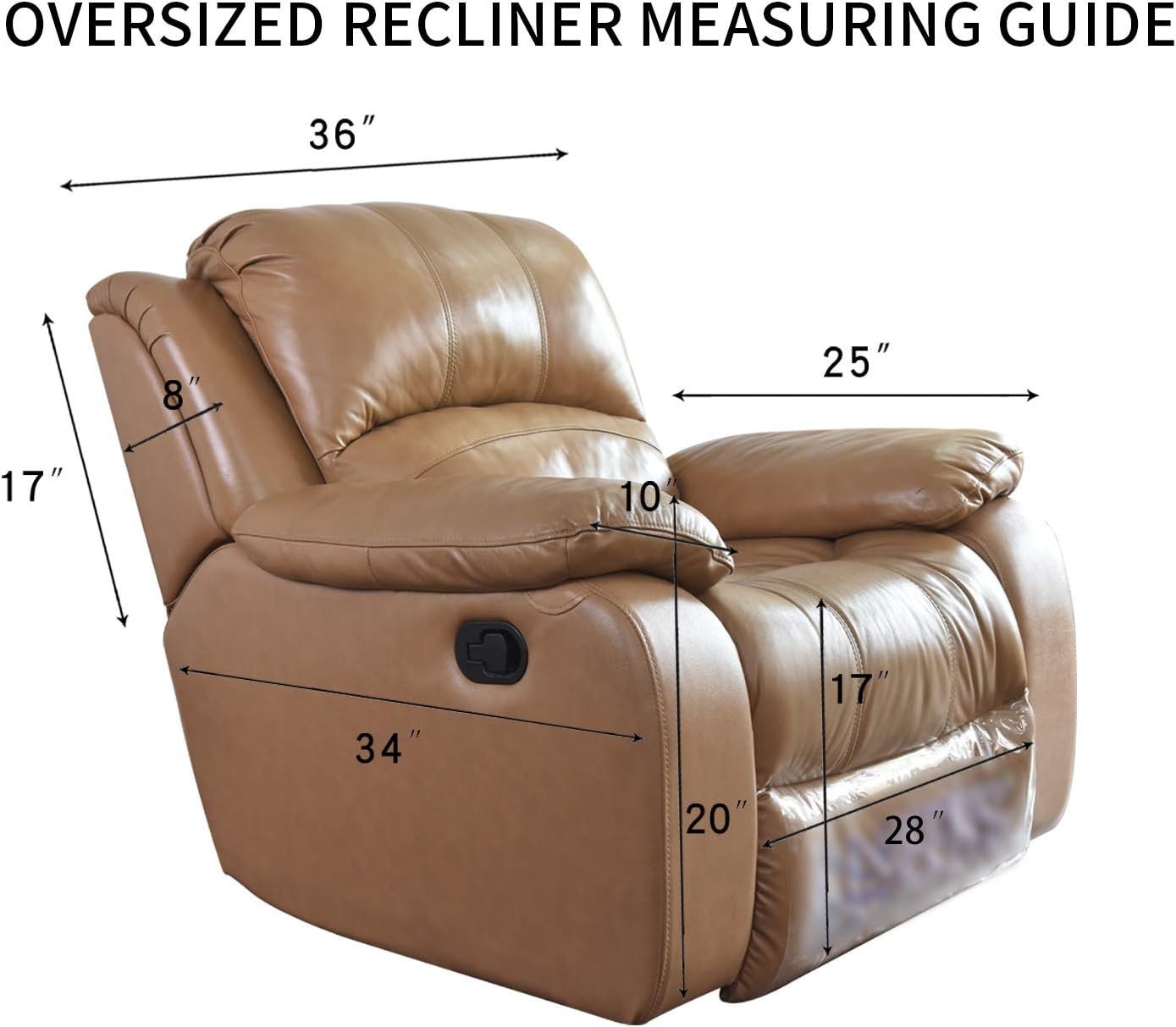 PureFit Reversible Quilted Sofa Cover, Water Resistant Slipcover Furniture Protector, Washable Couch Cover with Non Slip and Elastic Straps for Kids, Dogs, Pets (Oversized Recliner, Gray/Gray)