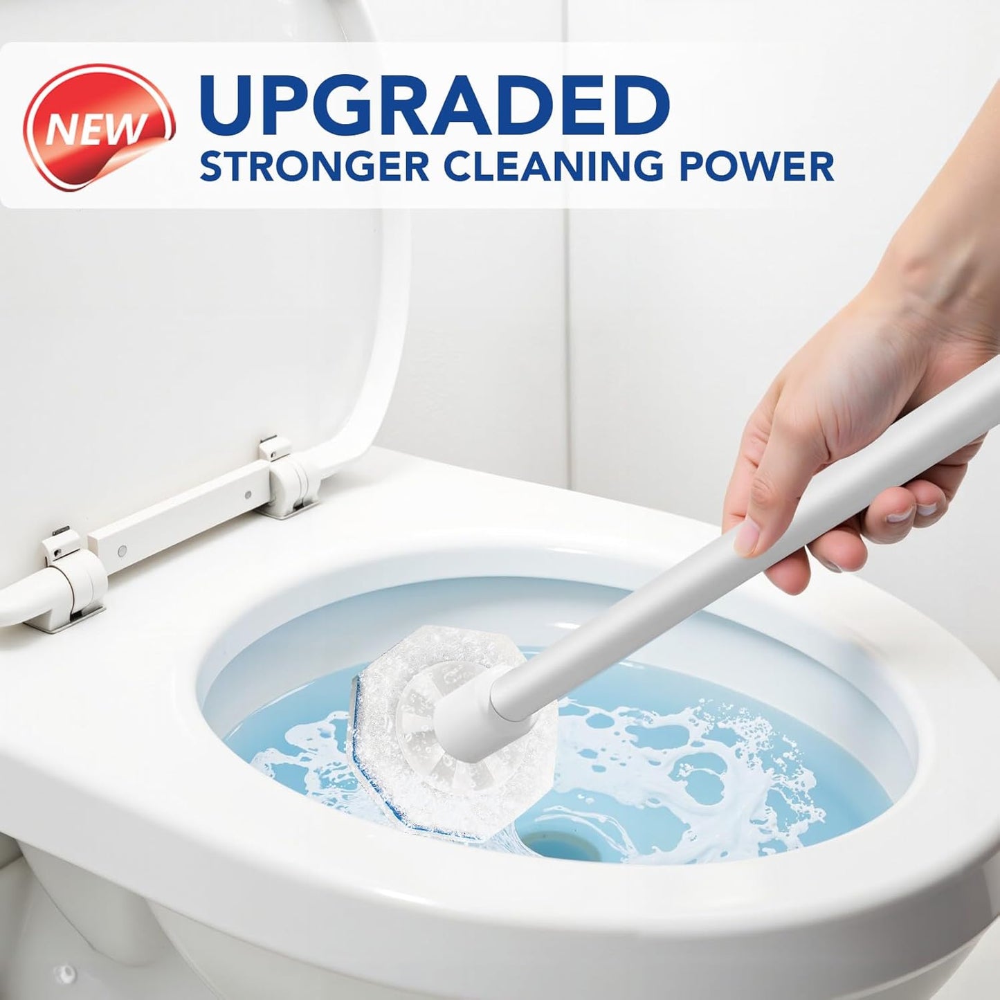 50 Count Toilet Wand Refills for Clorox - Pre-Loaded Cleaner Heads Compatible with Clorox Wand Refills for Quick and Easy Cleaning