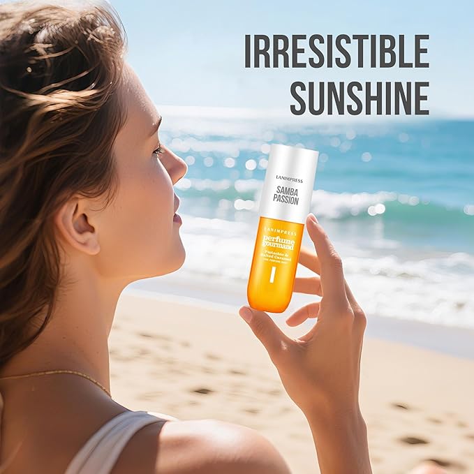Perfume - No.1,Body Spray For Women(Eau De Perfum) Hair & Body Fragrance Mist(Irresistible Sunshine) Vanilla Gourmet Tune (Pistachio & Caramel Vanilla Flavor) Perfumes For Women(3 fl oz)