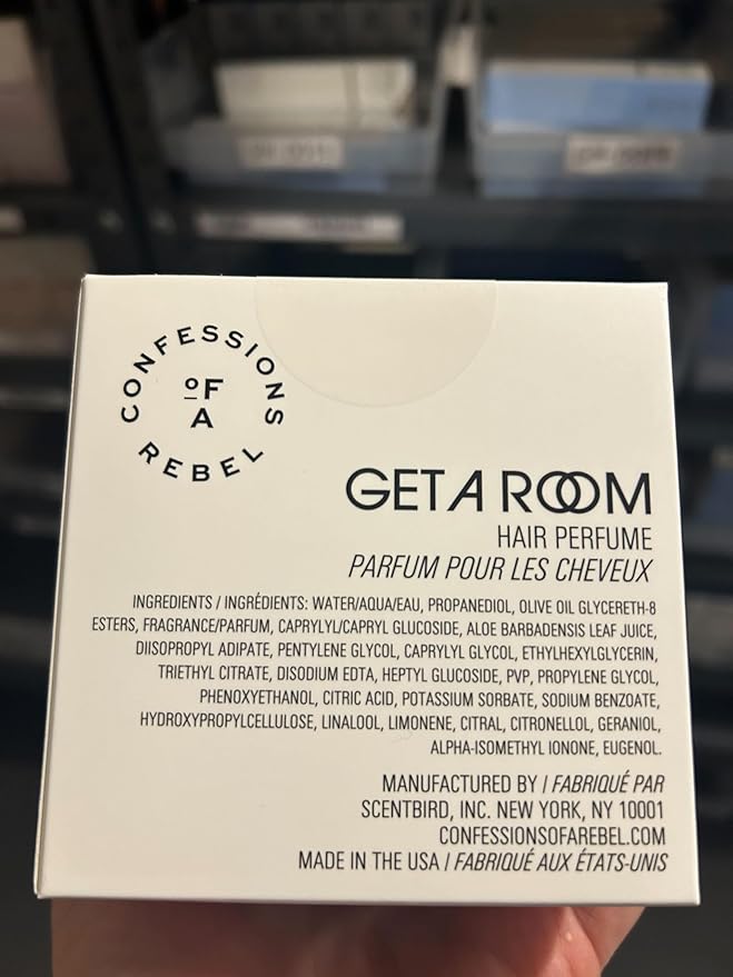 Confessions of a Rebel Hair Perfume For Women - Hair Mist Perfume for Women - Hair Fragrance Spray - Hair Scent - Get A Room 3.4 oz