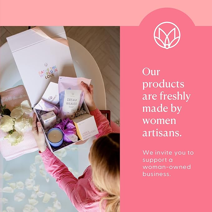 Musee Shower Steamers, Lavender & Lime Shower Steamers, Aromatherapy Gift Set for Women, Handmade in USA, Paraben-Free & Sulfate-Free, Unique Christmas Gifts for Women, 4-Piece Set