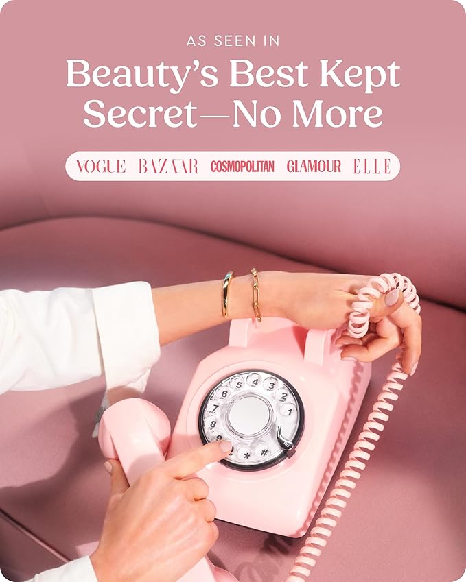 glaze MirrorGlaze Super Sleek Hair Shine Spray – Transforms Frizz to Glass-Like Shine, Protects from Heat, Blocks Humidity + Repairs Bonds – 6.4 oz