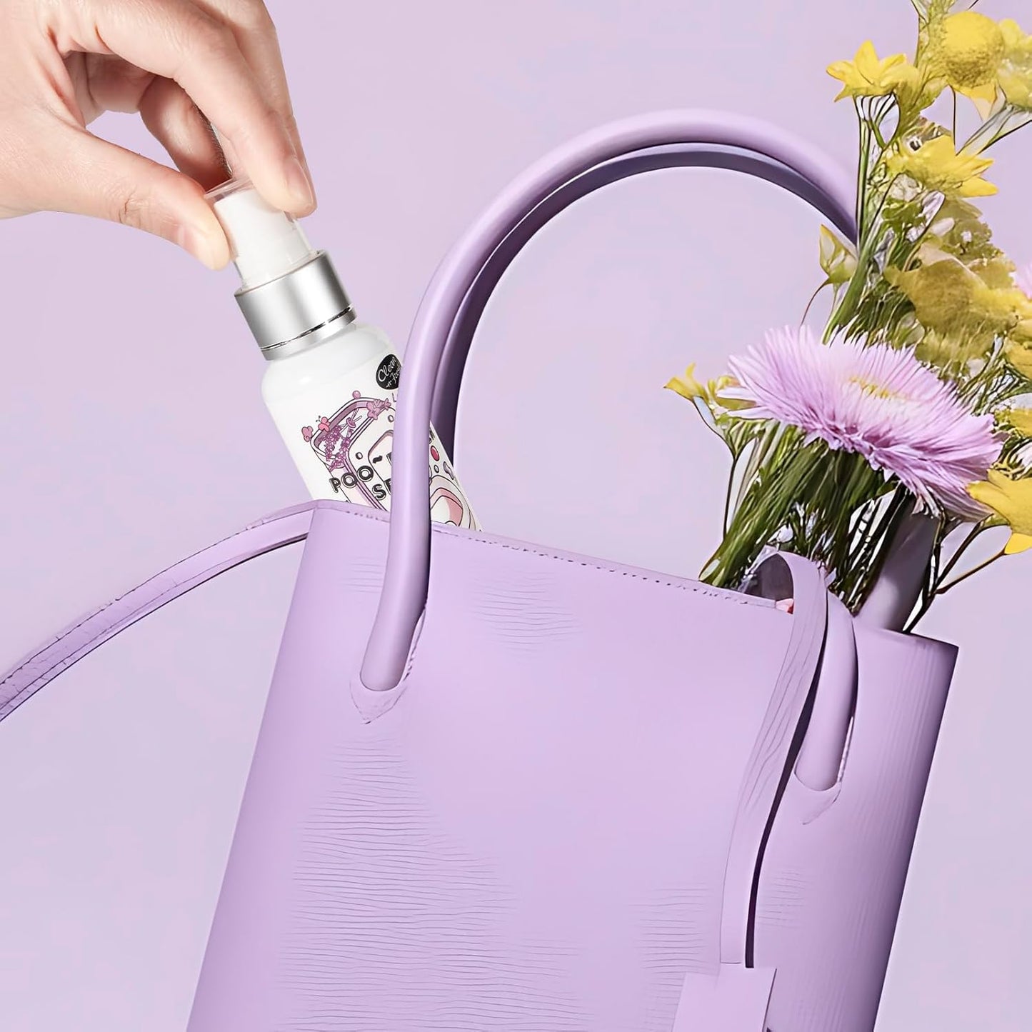 Clean-n-Fresh Toilet Spray 8.5 Fl Oz, Travel Size Variety 5 Pack - Citrus, Peony, Lavender, Eucalyptus, Ocean Mist, Instantly Eliminate Bathroom Odor, Air & Toilet Freshener, Each 1.7 Fl Oz