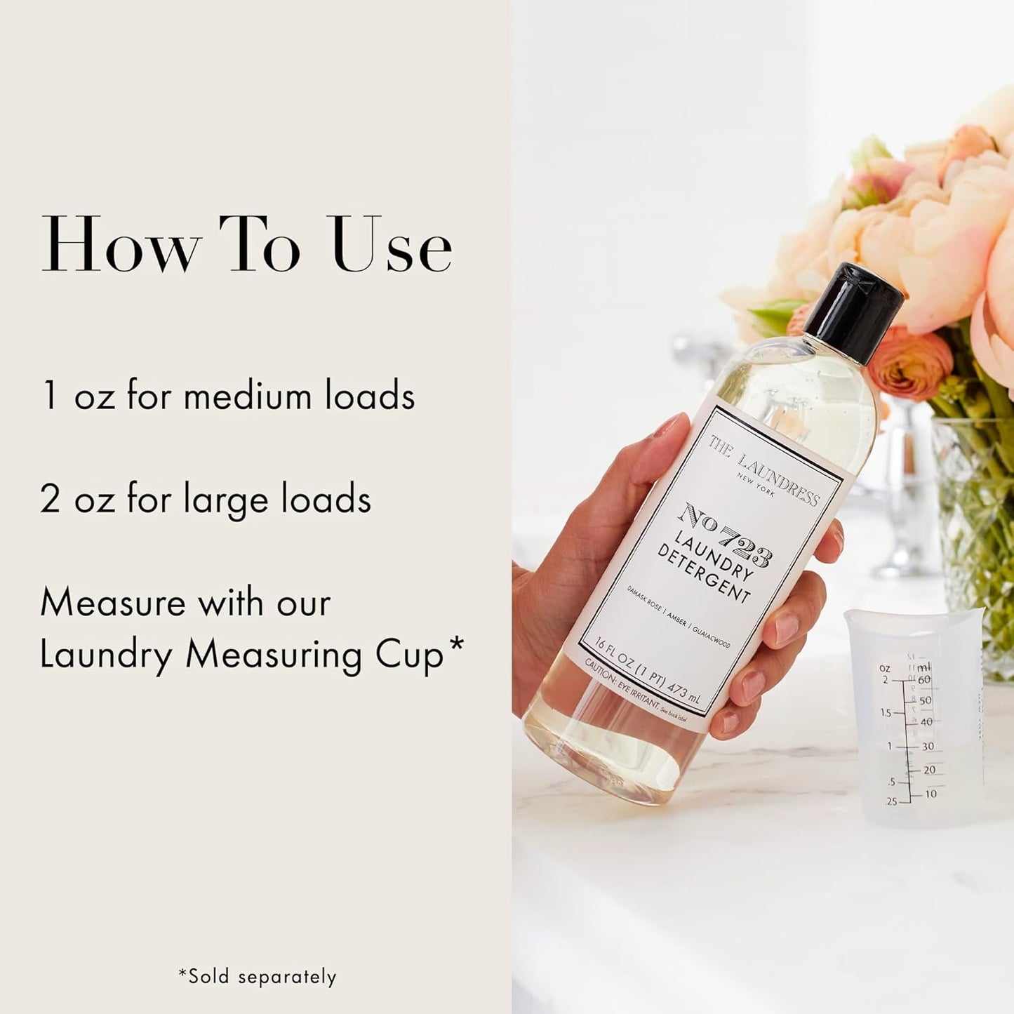 The Laundress Laundry Detergent, Concentrated Laundry Detergent Liquid, Tough on Stains