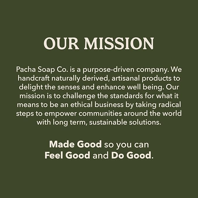 PACHA SOAP Co. Froth Bath Bomb, Pacha Peaces, Uplift, 2-Pack (8-Pieces) - Scents of Almond, Coconut, and Patchouli, & Lemongrass - Nourishing, Moisturizing, Naturally Derived & Handcrafted in The USA