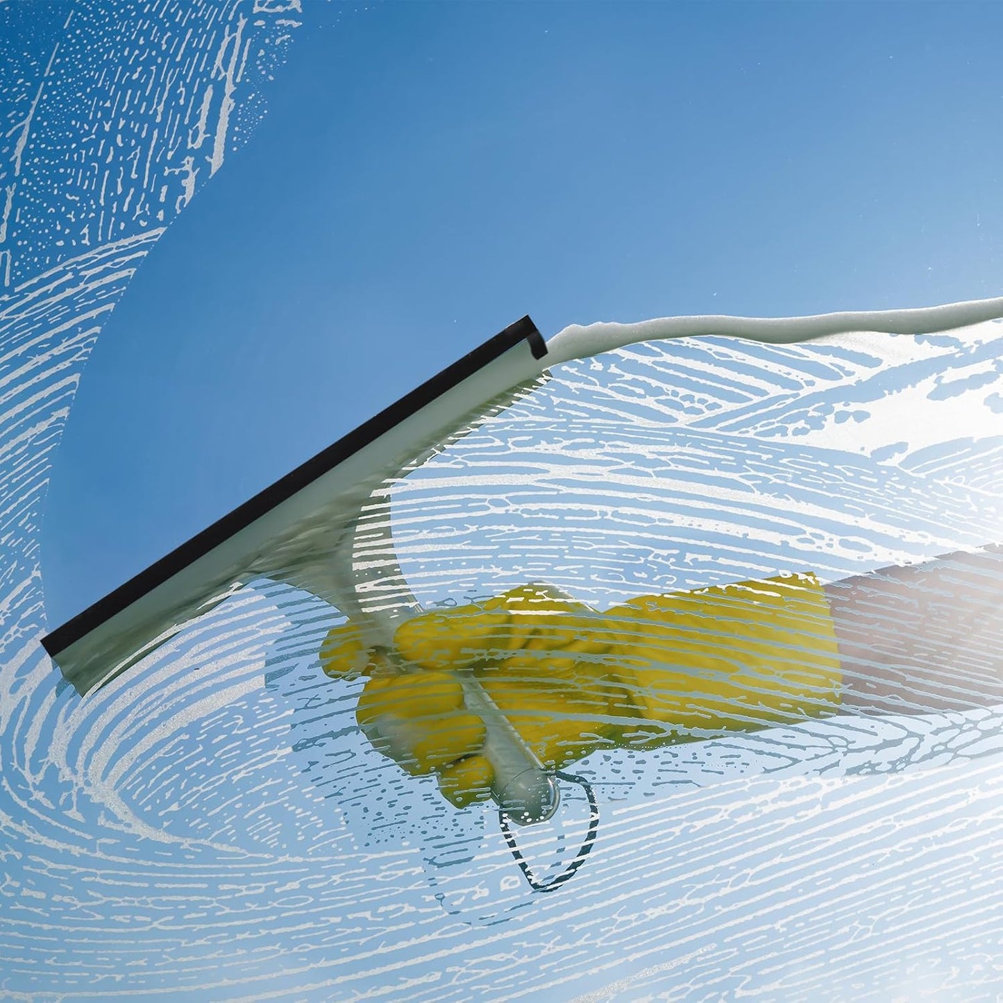 Squeegee Replacement Rubber 41 Inch Squeegee Rubber Replacement Black Squeegee Rubber Silicone Squeegee Blade Squeegee Refill Blades Head for Windows Glass Cleaning Shower Doors