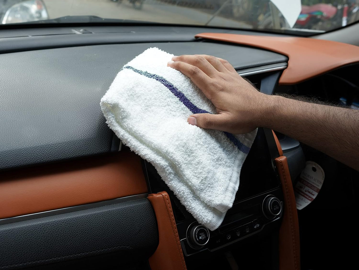 Avalon Towels Terry Bar Mop Towels (Value Pack of 36) Size 16"x19" – Absorbent and Durable, Multipurpose Cleaning Rags, Cotton Cleaning Cloths, Terry Cloth Rags, Reusable Shop Rag