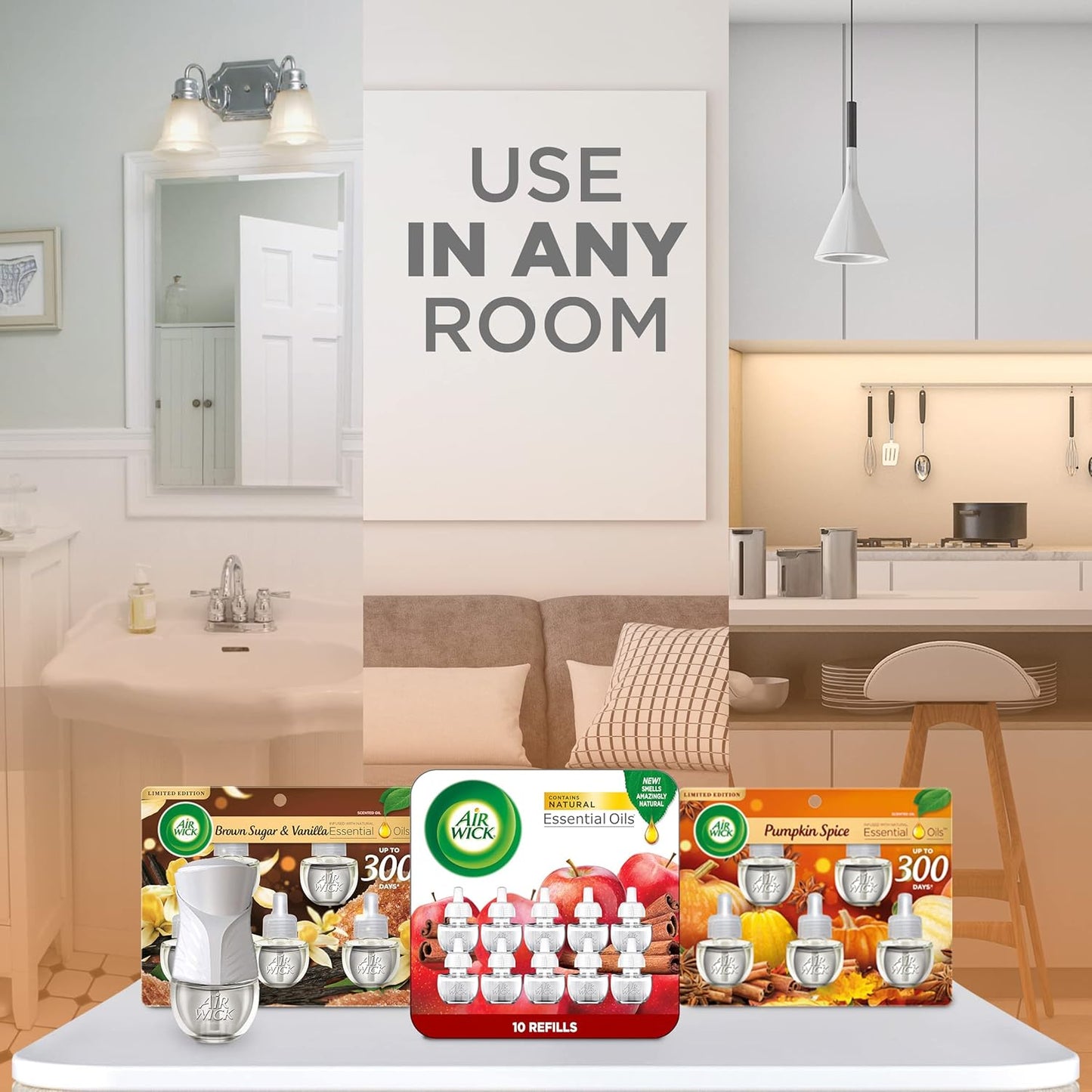 Air Wick Scented Oils 0+5 Apple Cinnamon Medley