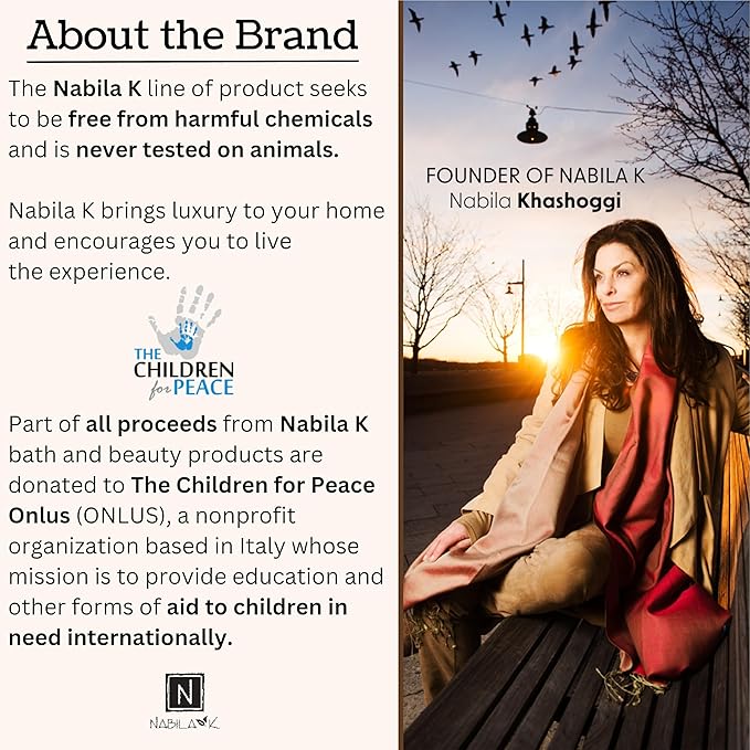 Organic Hibiscus Petals Bath Salts by Nabila K - Dead Sea Salt & Epsom Salt Scrub & Soak - Exfoliates & Hydrates Skin, Botanical Essential Oils - Bubble Bath Accessories for All Skins Types, 8 oz