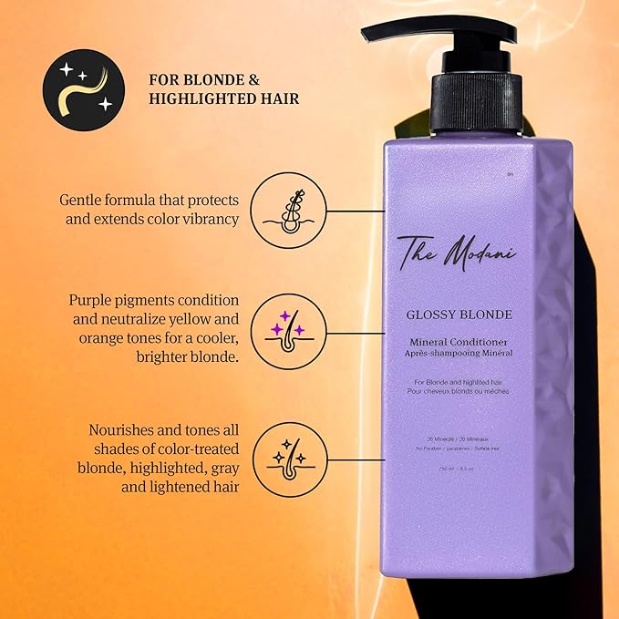 Glossy Blonde Shampoo & Conditioner (8.5oz/250ml)