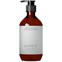 GOOD&ALL Tea Tree Shampoo for Dry Itchy Scalp with Peppermint - Sodium Lauryl Sulfate/Sulphate, Silicone, Paraben, Fragrance Free - 13.5 fl oz