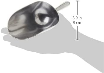 Winco Aluminum Utility Scoop, 12-Ounce, Medium