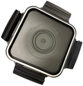 House Naturals 4 Gallon Square Food Grade Bucket Pail with Plastic Handles and Lid (Pack of 3) Made in USA containers (Blue)