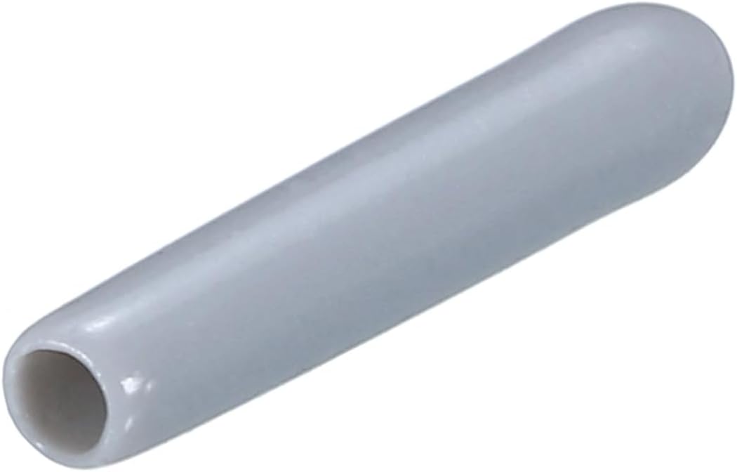uxcell 20pcs Rubber End Caps 2mm ID Vinyl PVC Round Tube Bolt Cap Cover Screw Thread Protectors Grey