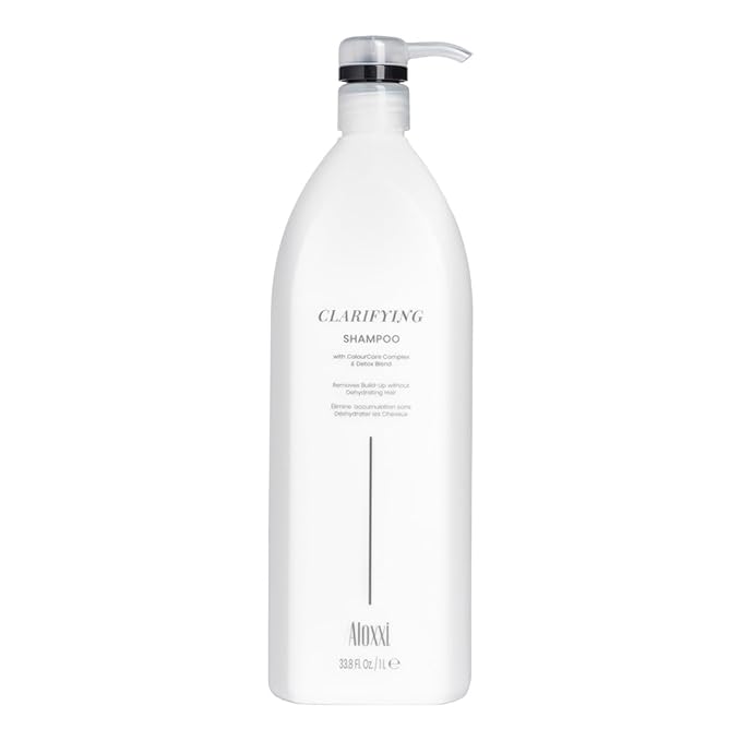 ALOXXI Clarifying Shampoo for Color-Treated Hair Gentle Hair Cleanser Removes Product Build-Up and Residue, 33.8 Fl Oz