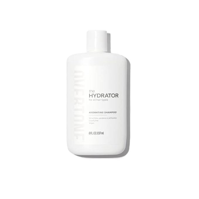 Overtone The Hydrator Moisturizing Shampoo – 8 oz Sulfate-Free, Vegan Hair Cleanser for All Hair Types – Deep Hydration & Frizz Control – Nourishing Daily Shampoo for Dry, Damaged & Color-Treated Hair