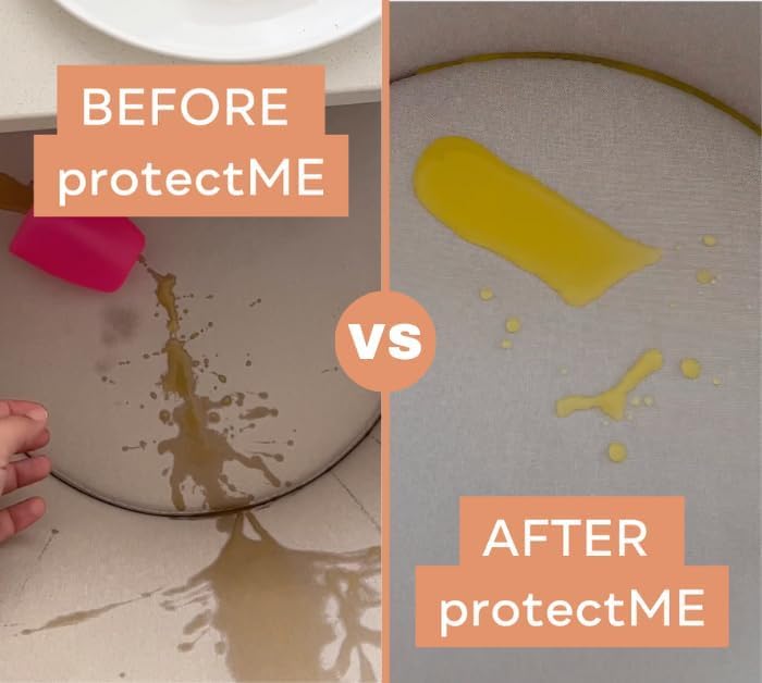 Fabric Protector and Stain Resistant Spray - Upholstery Fabric Spray for Stain Guard for Carpet, Shoes, Couch, Sofa - Non Toxic, Water Based Furniture Protector - 84.5 Fl. Oz.