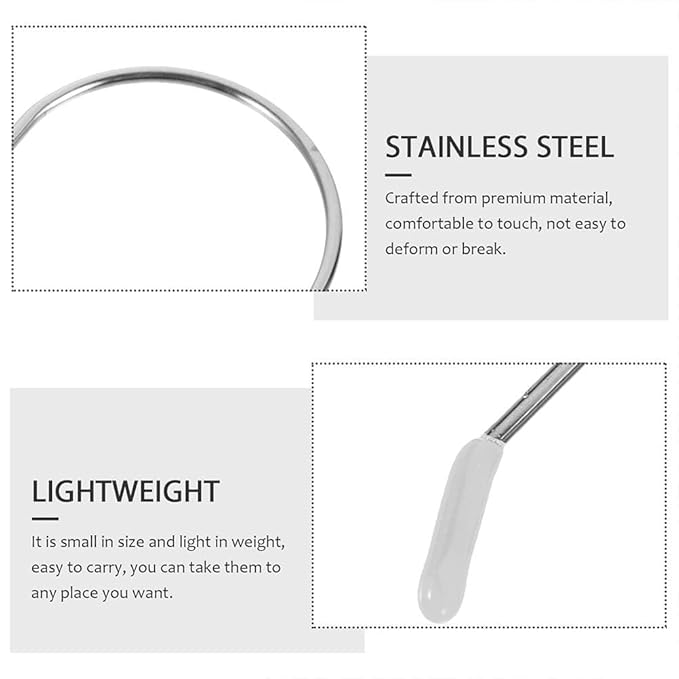 Hot Curler Clips Replacement Kit - Securing Pins for 1 1/2" Hot Rollers