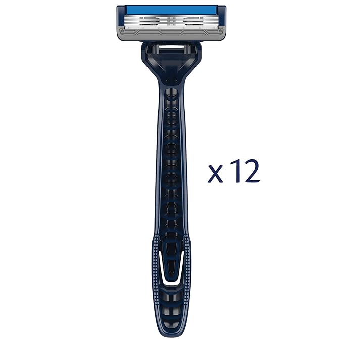 Barbasol Ultra 3 Premium Disposable Razor Value Pack Bundle (3 Packs/12 Total Razors)