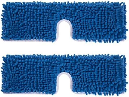 2 Pack Thicken Mop Refills Head Compatible for O Ceda Dual Action Flip System, Microfiber Mop Head Replacements for Dry Wet Use, Machine Washable Double Sided Surfaces