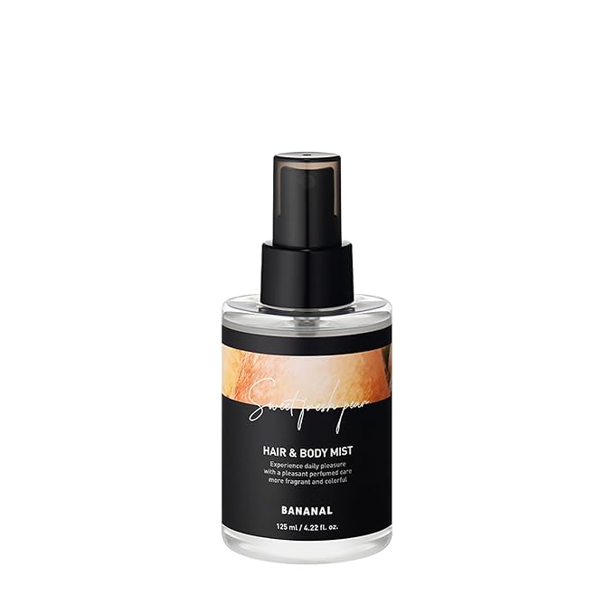 Korean Hair & Body Mist – Botanical Waters & 17 Amino Acids – Sulfate, Paraben & Silicone-Free – Sweet Fresh Pear, 125ml / 4.22 fl oz