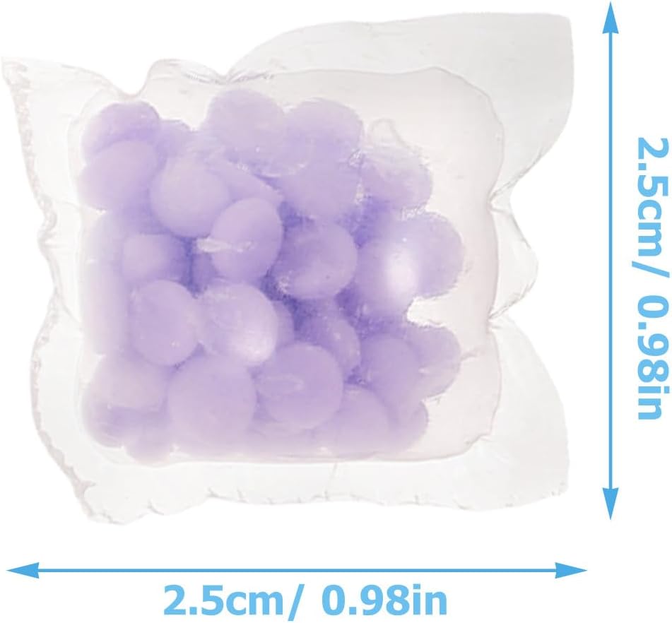 Artibetter Laundry Scent Booster Beads 50pcs In-Wash Fragrance Booster Laundry Freshener Beads Fabric Softener for Washer (Mixed Color)