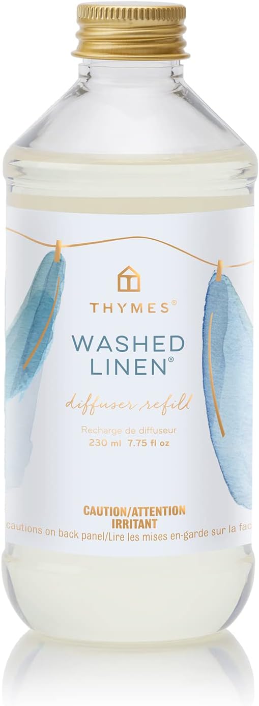 Thymes Reed Diffuser Oil - Washed Linen - 7.75 Fl Oz