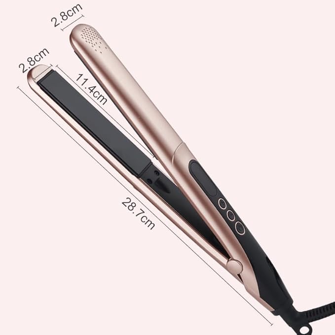 Hair Straightener Iron, Professional Ceramic Flat Iron Straightener for Less Frizz, Shinier & Smoother Hair & Curls, Hair Styling Tools