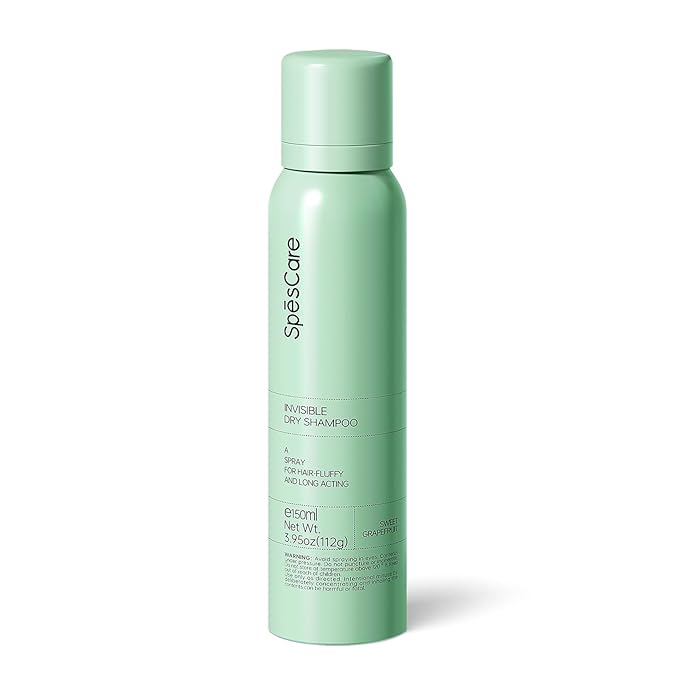 Dry Shampoo Spray, Sweet Grapefruit, 3.95 oz (Green)