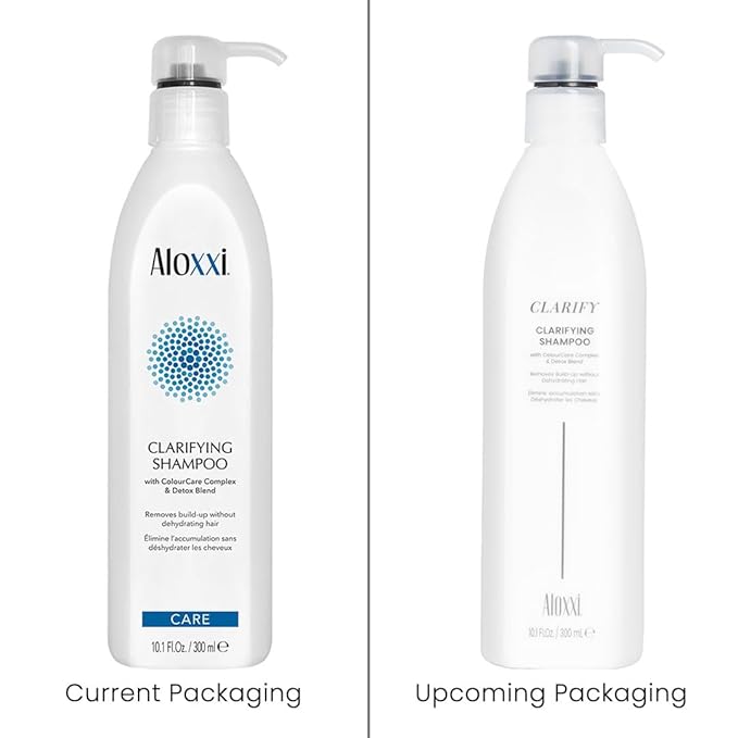 ALOXXI Clarifying Shampoo for Color-Treated Hair Gentle Hair Cleanser Removes Product Build-Up and Residue, 33.8 Fl Oz