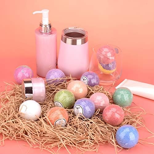 Mothers Day Bath Bomb Gift Set - 42 Moisturizing Bath Bombs for Women & Men! Birtday Gift Bath Bombs Ideal Gift Set! 100% Natural, Sulfate & Paraben Free