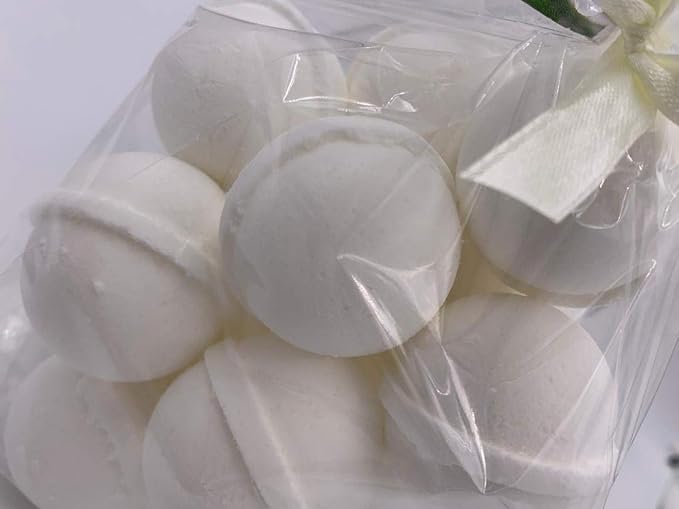 Spa Pure VANILLA Bath Bomb -14 Bath Bomb Fizzies - popular 1 oz gum drop shapped - ultra moisturizing with Shea, Mango & Cocoa Butter, makes a nice gift