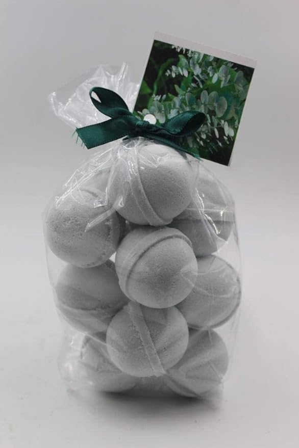 Spa Pure Rosemary Mint: Bath Bombs Made in The USA with Shea Butter, Ultra Moisturizing, Great for Dry Skin, (14 Count) Pack of 1