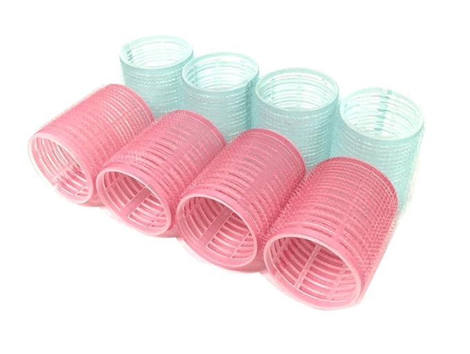 Self Hair Grip Curlers Rollers Pro Salon Hairdressing (Jumbo)