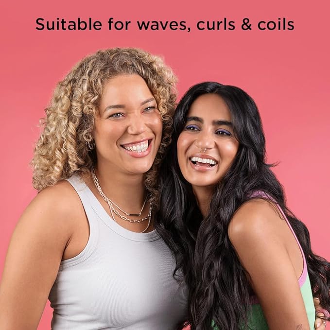 Noughty Wave Hello Curl Defining Shampoo - 97% Natural, Vitamin-Rich Formula for Curly and Wavy Hair, Sulphate-Free Vegan Haircare, 250ml