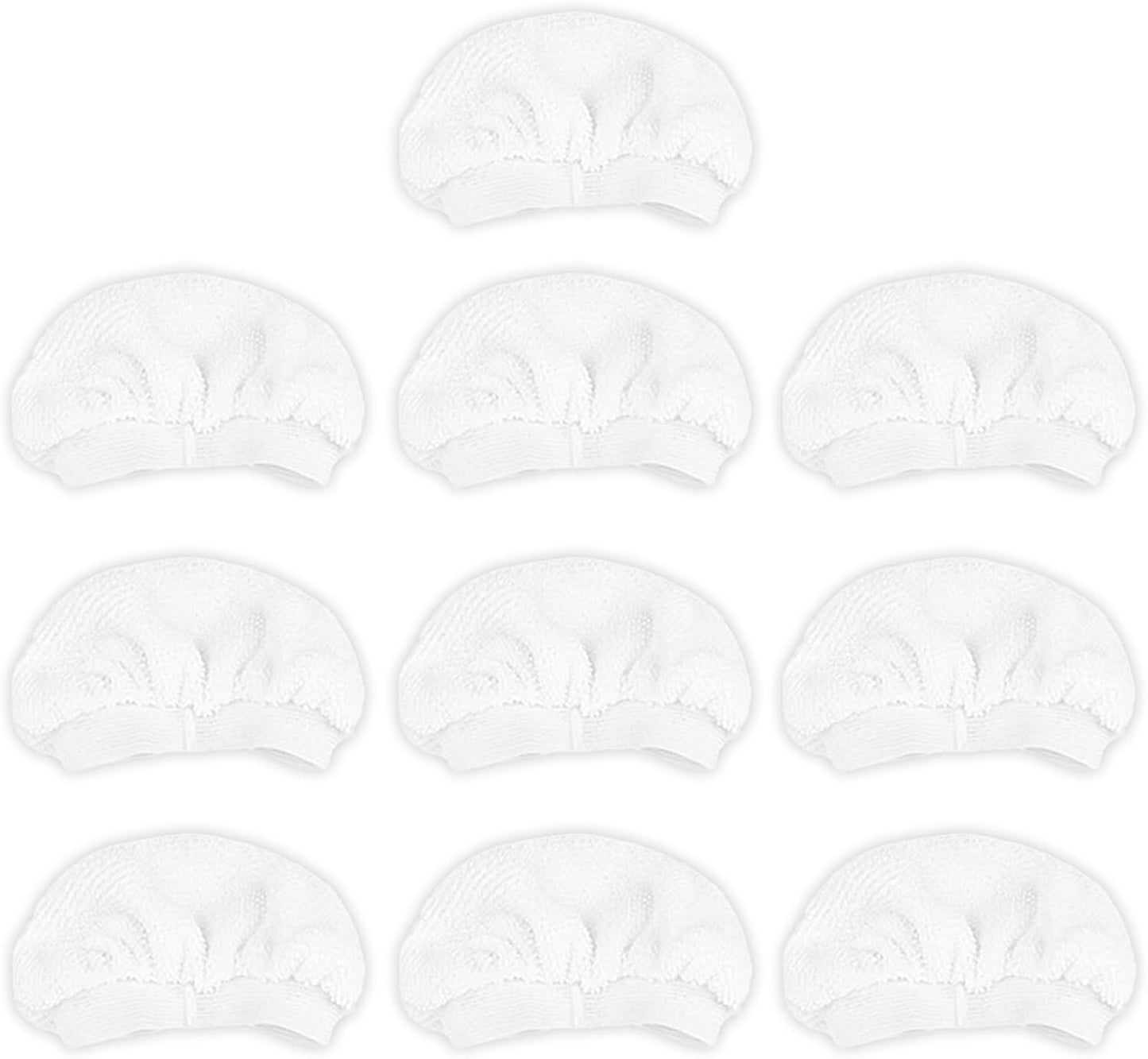 10Pack Microfiber Cloths for Handheld Steam Cleaner Compatible with Bissell Steam Shot, Comforday, PurSteam, Wagner Spraytech, Universal Washable Steam Cleaner Accessories