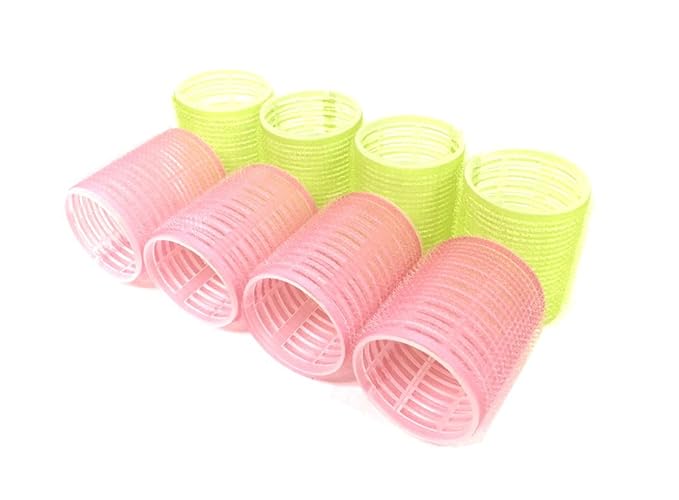 Self Hair Grip Curlers Rollers Pro Salon Hairdressing (Jumbo)