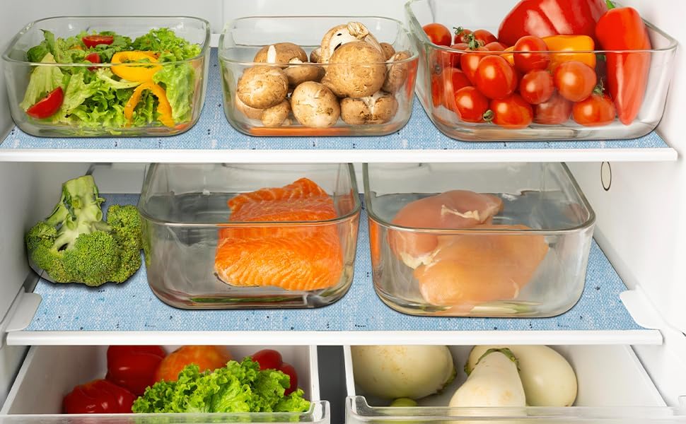 10 Rolls 20" W x 72" L Floral Drawer and Shelf Liner for Cabinets, Non-Adhesive Strong Grip Non-Slip Flower Shelf Cabinet Kitchen Shelf Liners for Kitchen Cabinets