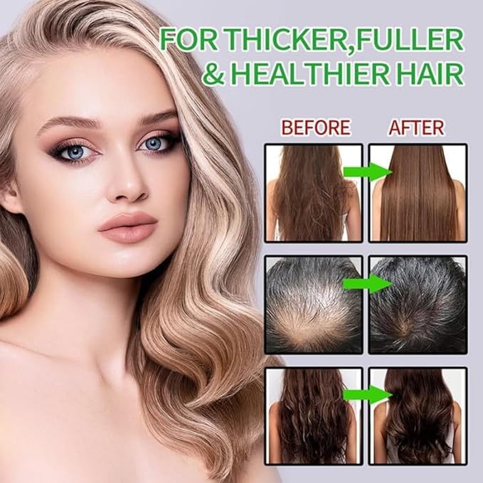 Hair Vitamin Serum 40 Capsules, Leave-in Hair Treatment Serum Conditioner for Dry Frizzy and Damaged Hair.(1 Box)