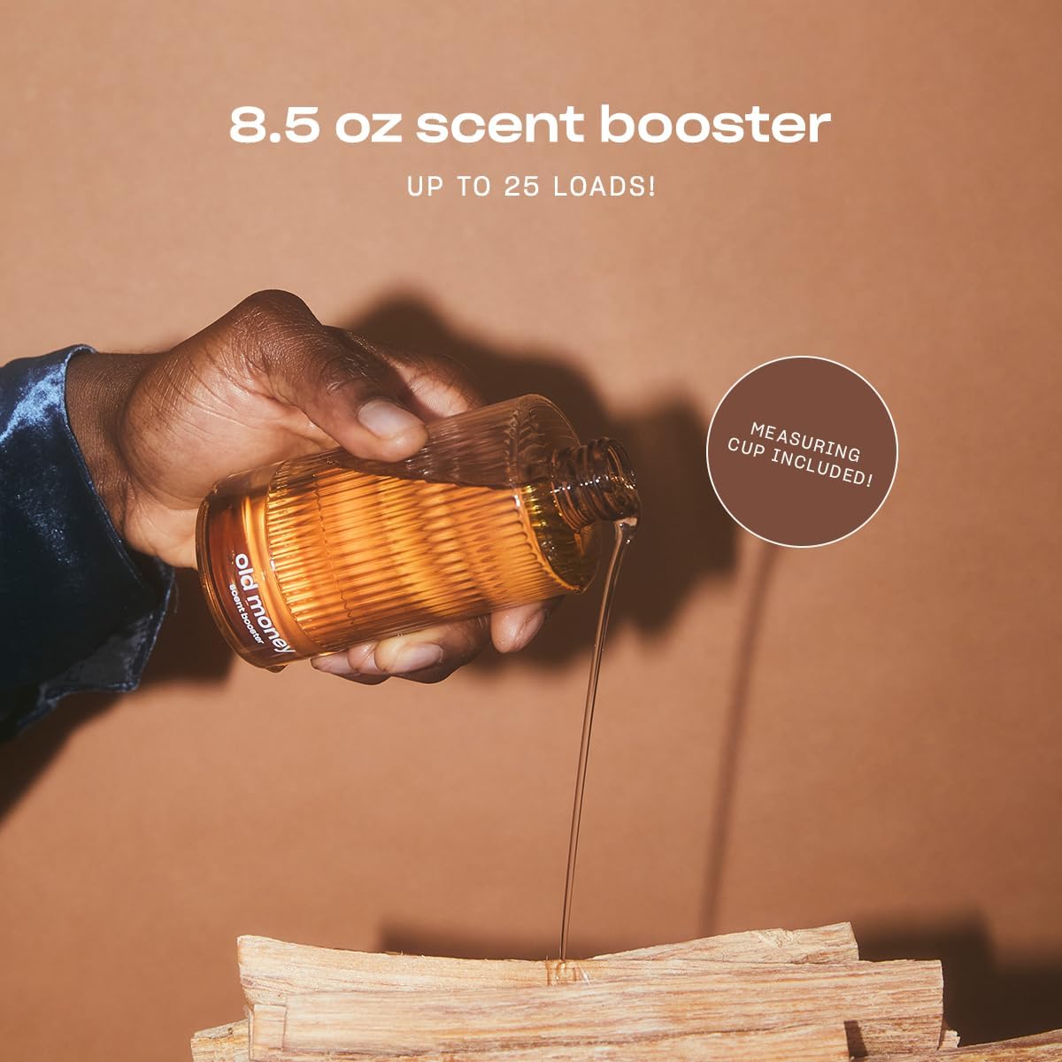 Snif Old Money Scent Booster, Rich and Cozy Scent, 25 Loads, Non-Irritating to Skin, Clean, Non-Toxic, Vegan, Cruelty Free, 8.5oz