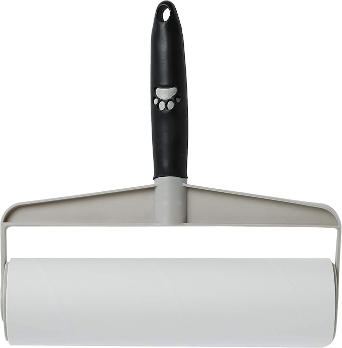 Spotty Supersize Extra Sticky, Adhesive Lint Roller, Pet Cat & Dog Hair Remover for Clothes and Furniture, 60 Sheet ct Black