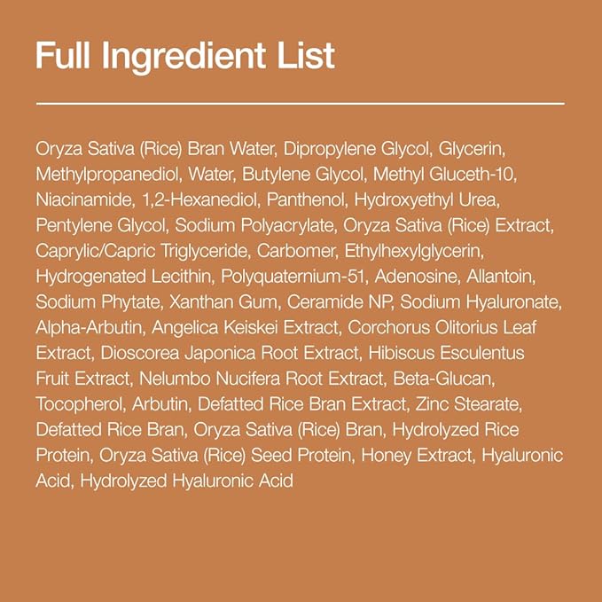 ANUA RICE CERAMIDE 7 HYDRATING BARRIER SERUM, Brightening, Hydrating Serum for Face, Rice, Hyaluronic Acid, Niacinamide, Fragrance-free, Non comodogenic, Glass Skin, Korean Skin Care, 50ml/1.69fl.oz.