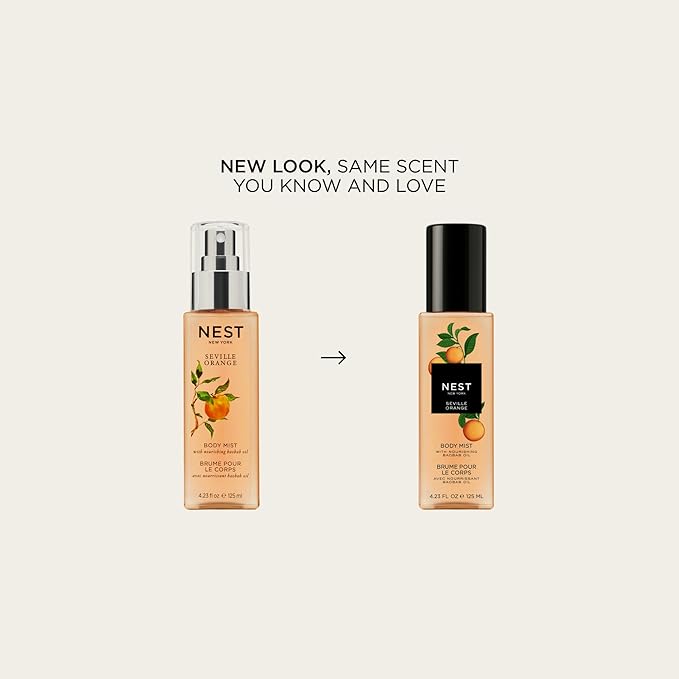NEST New York Seville Orange Perfume Oil (Rollerball, 6 mL) & Body Mist (125 mL) - Vegan & Cruelty Free