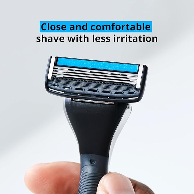 Dorco Pace 4 Pro - Four Blade Razor Shaving System - 52 Cartridge Refills (No Handle)