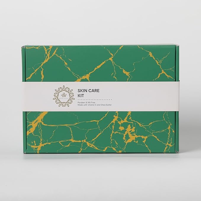 30 Pcs Men Bergamot Facial Skin Care Set, Beard Grooming Kit For Men, Spa & Self-Care Gift, Face Cleanser, Beard Oil, Serum, Parfume Cream, Birthday, Christmas, Valentines, Father Day, Husband, Dad